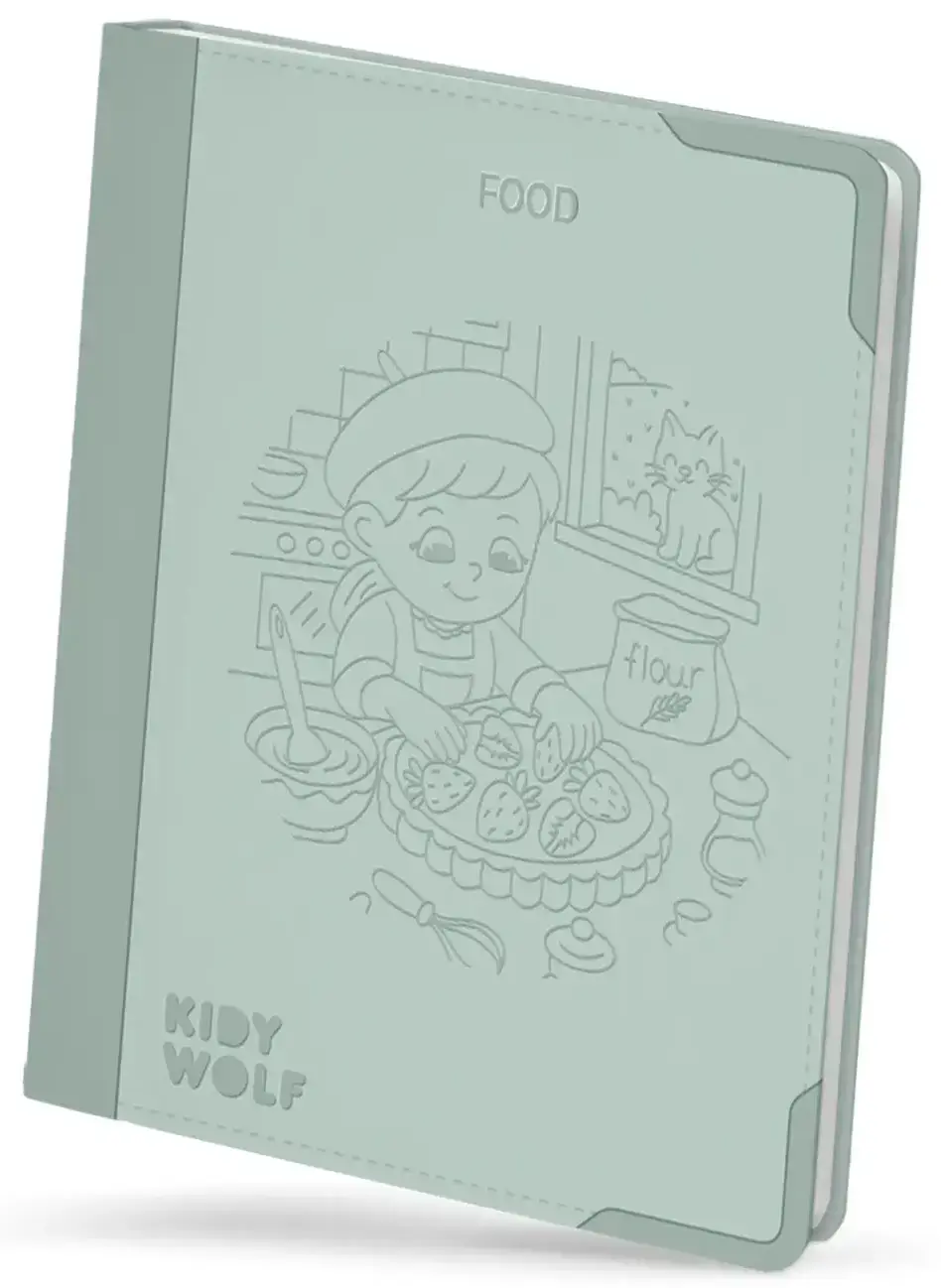 Podsvícený tablet na kreslení Kidywolf Kidydraw Pad - Food around the world uni
