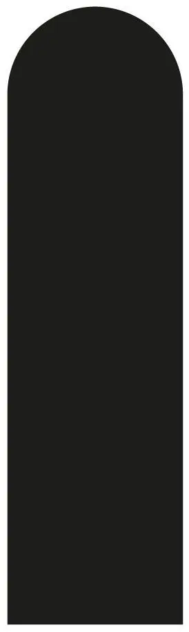 Nalepovací magnetická tapeta Ferflex - zaoblená 100 x 28 cm uni