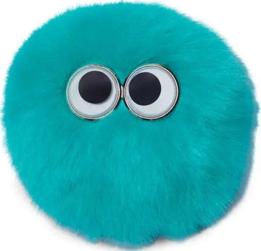 Ozdoba na batoh Ergobag Fluffy Klettie - Mint uni