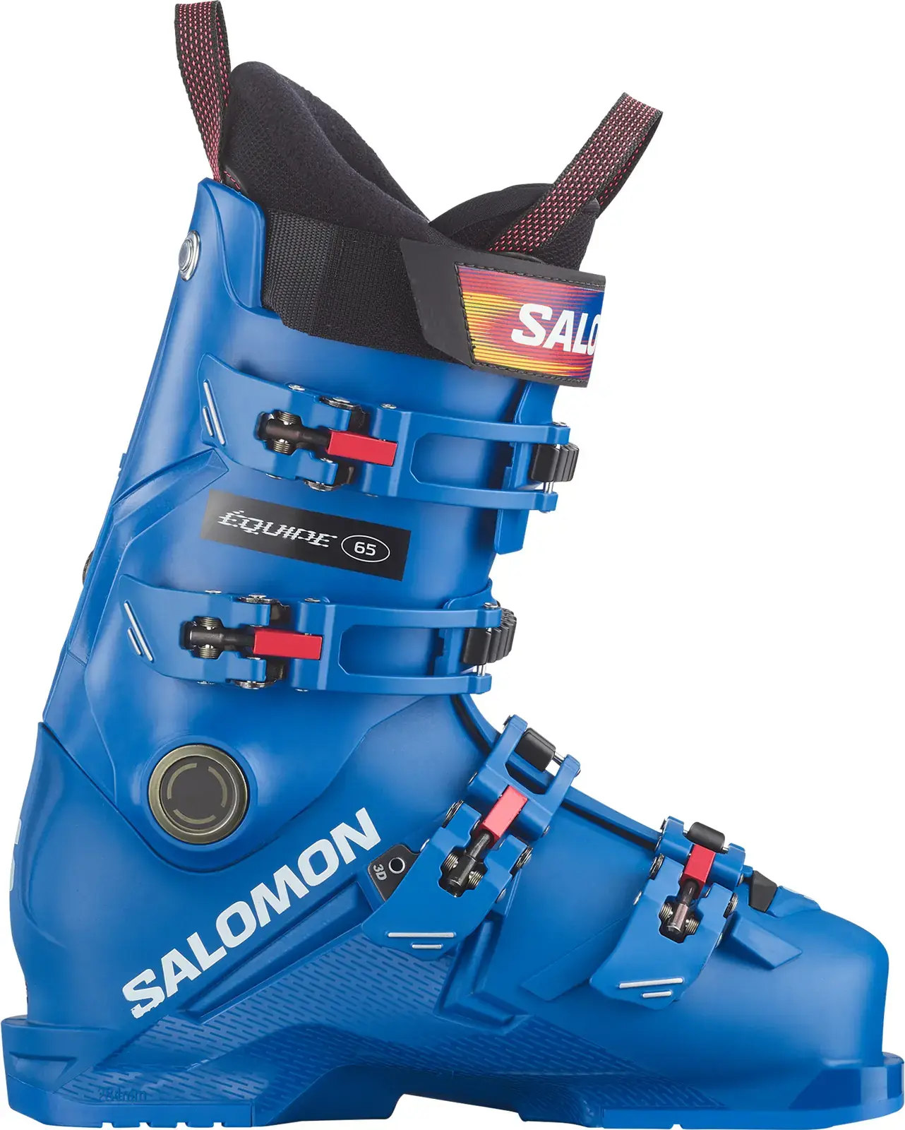 Dětské lyžařské boty Salomon Equipe 65 - Race Blue/White/Equipe Red 25/25.5