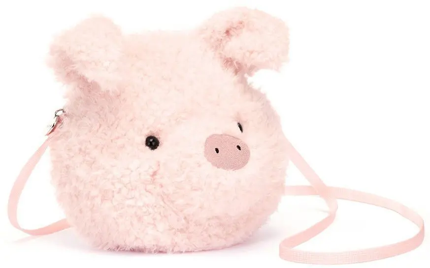 Plyšová kabelka Jellycat - Little Pig bag uni
