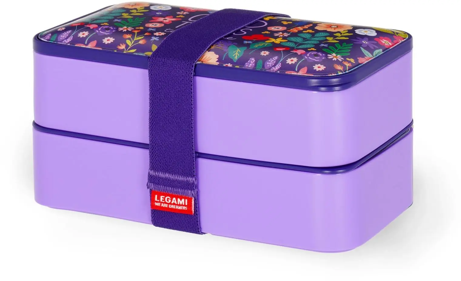 Krabička na svačinu Legami Lunch Box 1200 Ml - Flowers
