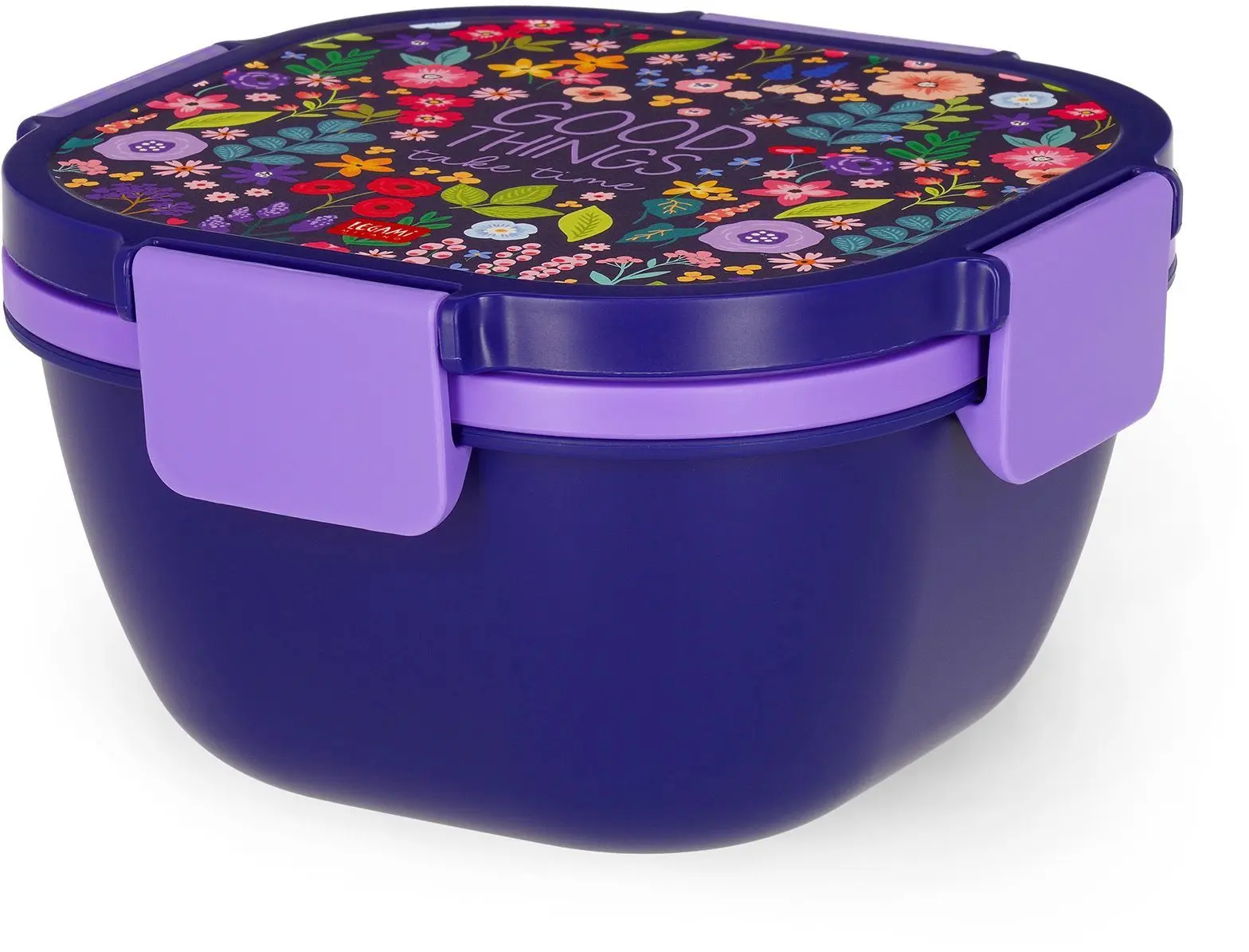 Svačinový box Legami 1700 ml - Flowers uni