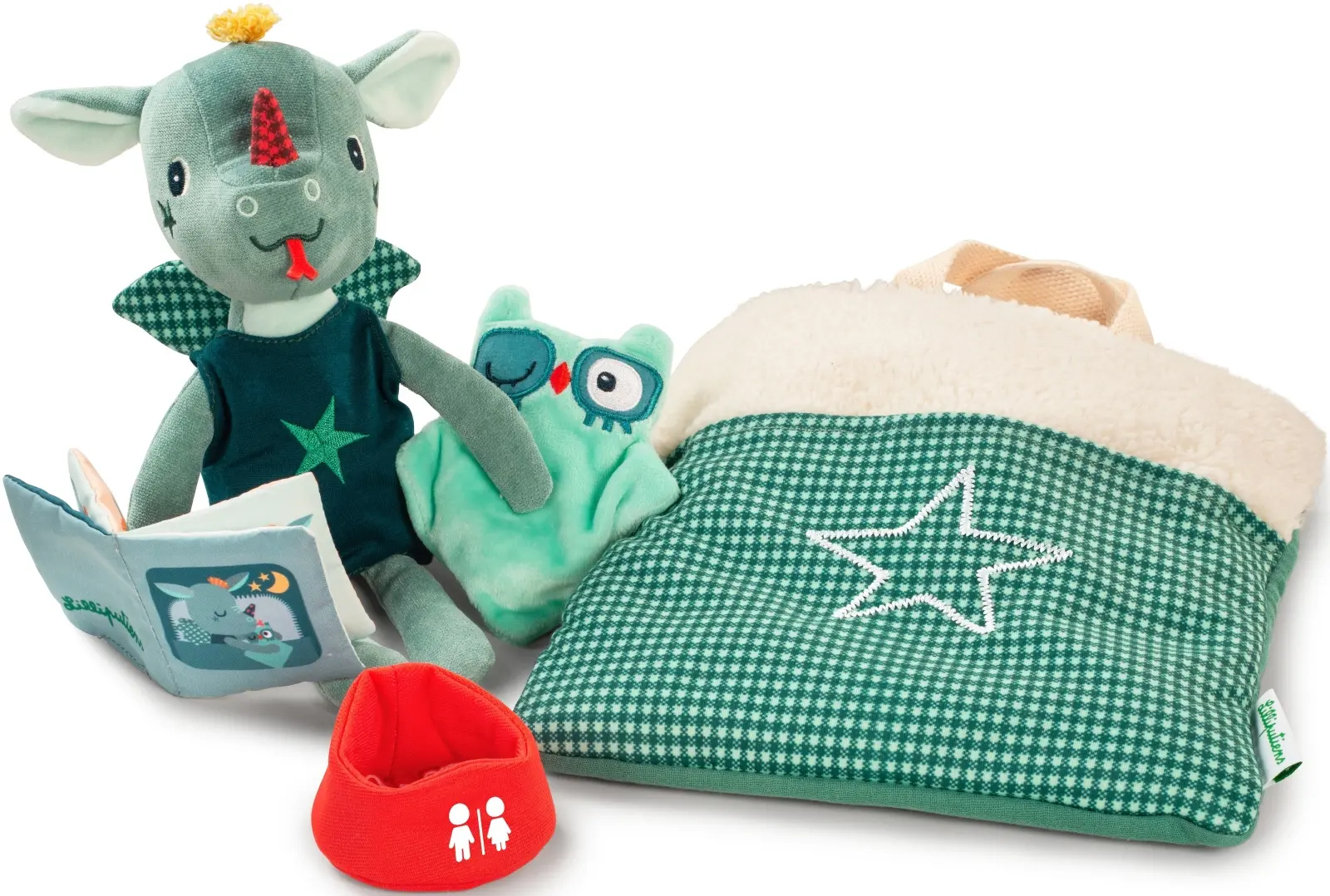 Dráček Joe Lilliputiens - usínací rituál uni