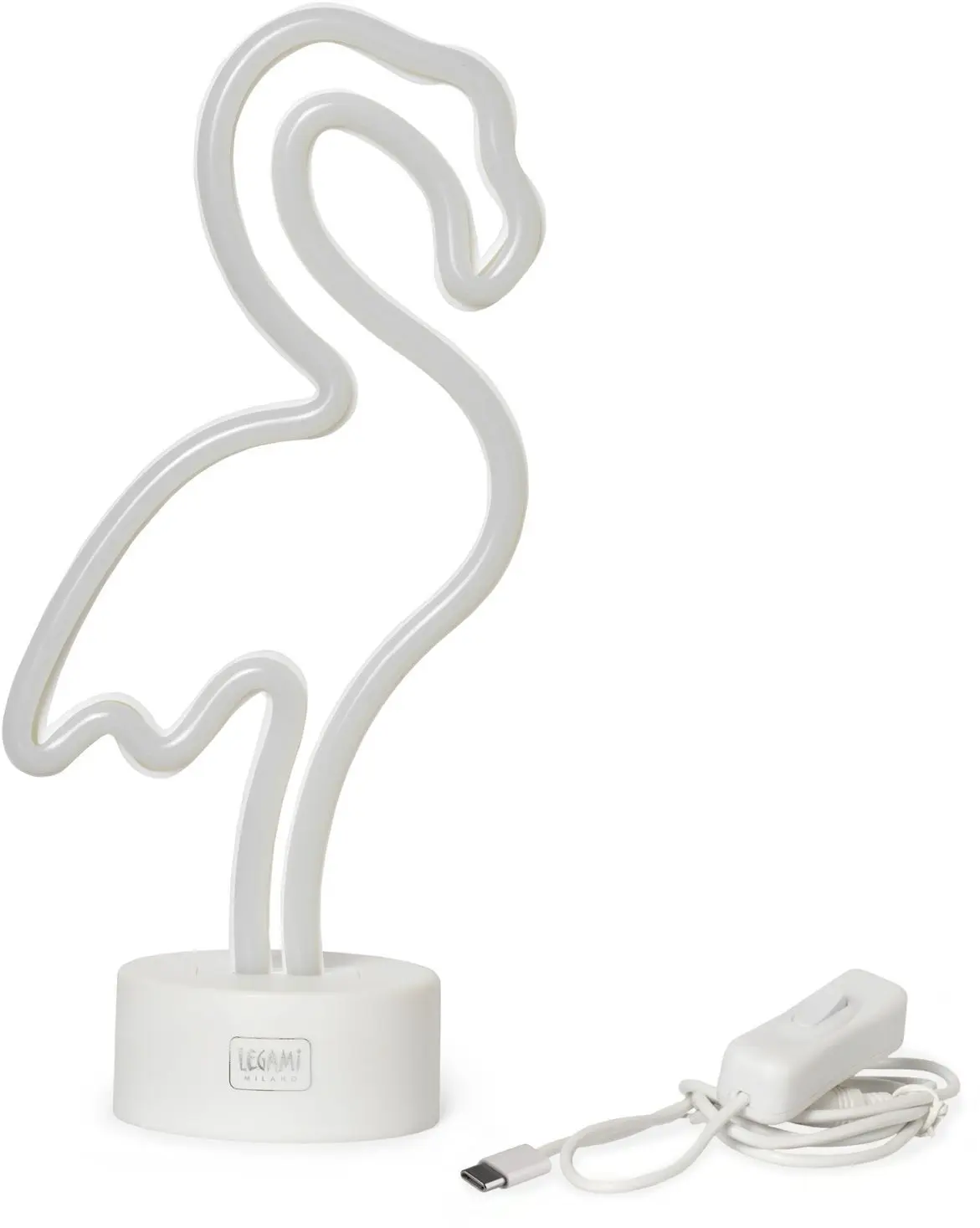 Dekorační světlo Legami It'S A Sign - Neon Effect Led Lamp - Flamingo uni