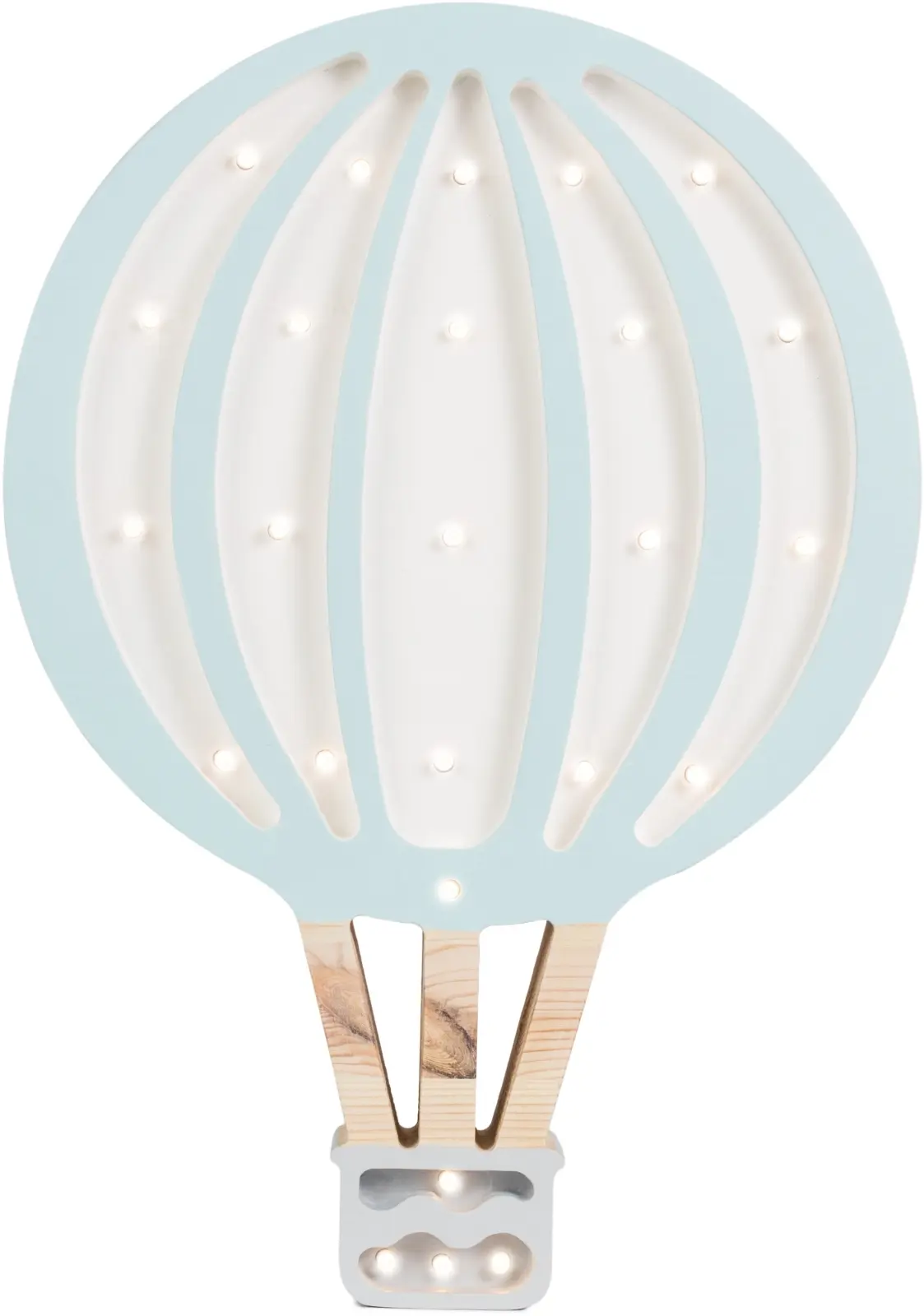 Lampa Létající balón Little Lights světle modrá uni