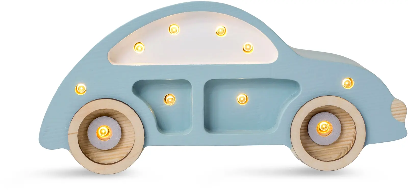 Lampa Beetle Mini Little Lights modrá uni