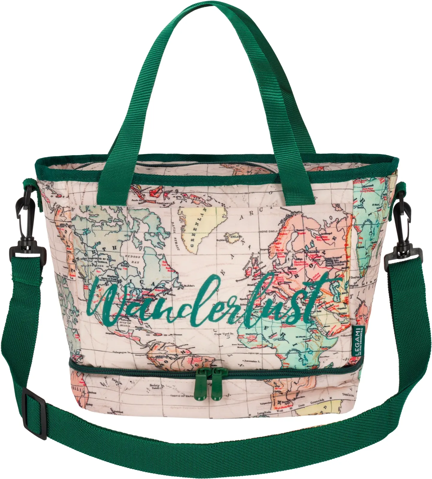 Velká taška na svačinu Legami Lunch Bag 10.8 L - Travel uni