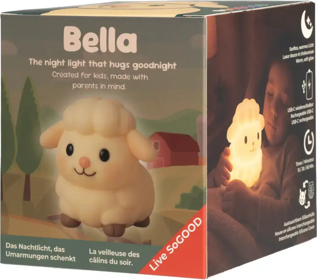 Noční světlo LiveSoGOOD - Bella uni