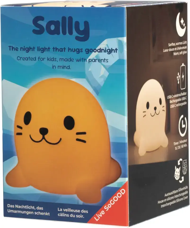 Noční světlo LiveSoGOOD - Sally uni