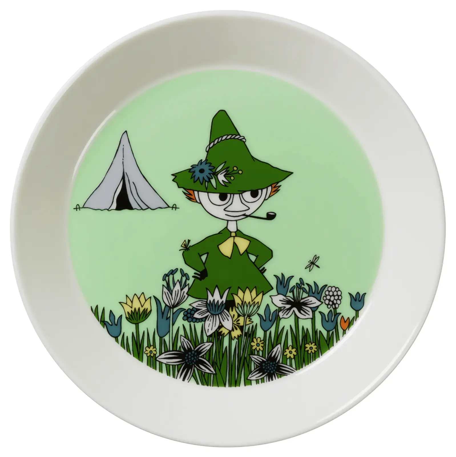 Talířek Moomin Arabia 19 cm Snufkin green uni