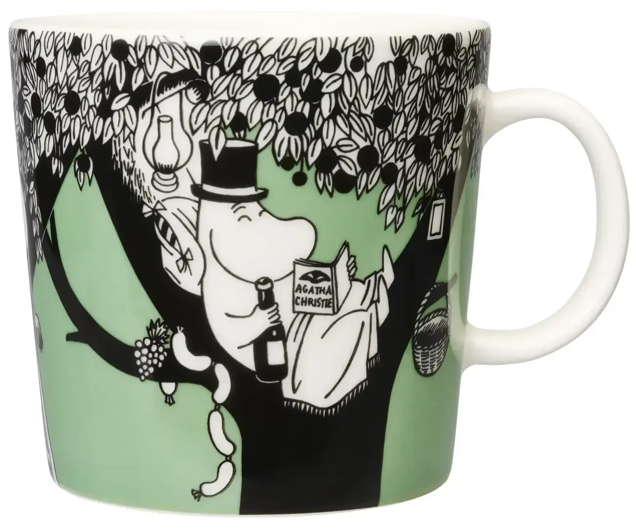 Hrneček Moomin Arabia 0,4 l Green uni
