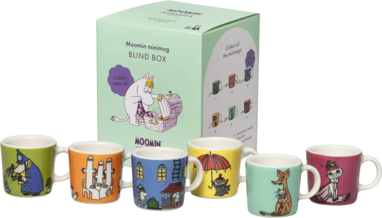 Mini hrneček Moomin Arabia Blindbox uni