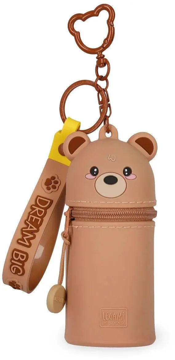 Peněženka na mince Legami Mini Kawaii - Coin Purse With Key Ring - Teddy Bear uni