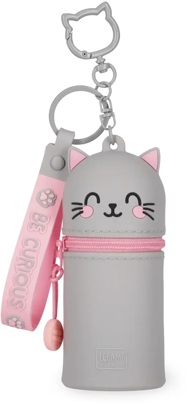 Peněženka na mince Legami Mini Kawaii - Coin Purse With Key Ring - Kitty uni