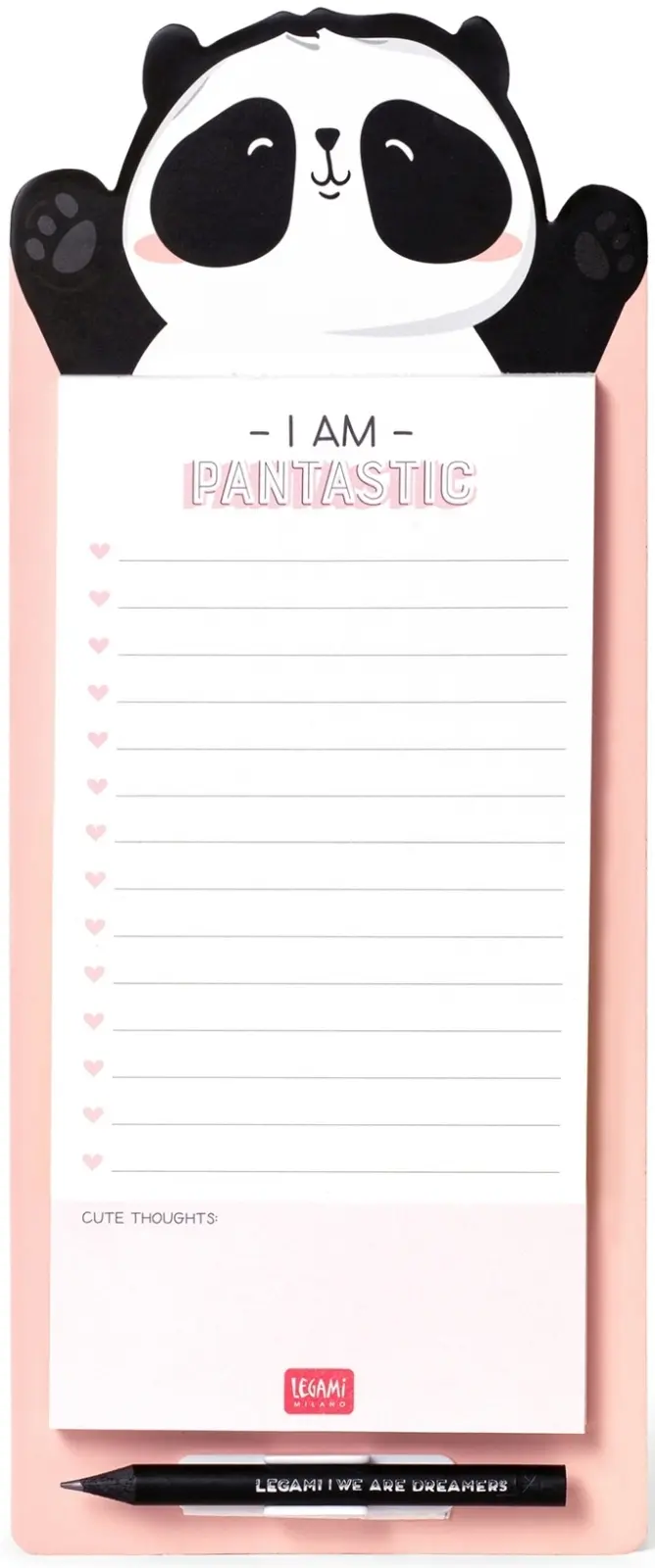 Magnetický odtrhávací blok Legami Don't Forget - Magnetic Notepad - Panda uni