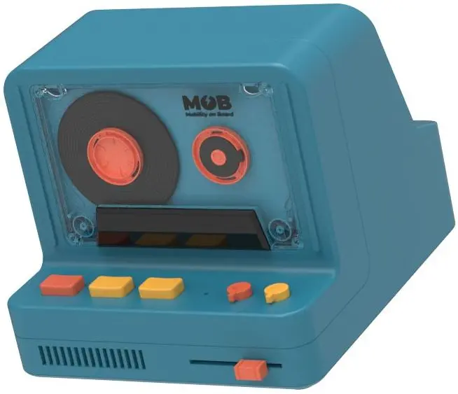 Bluetooth reproduktor MOB RS-80 Speaker - Blue uni