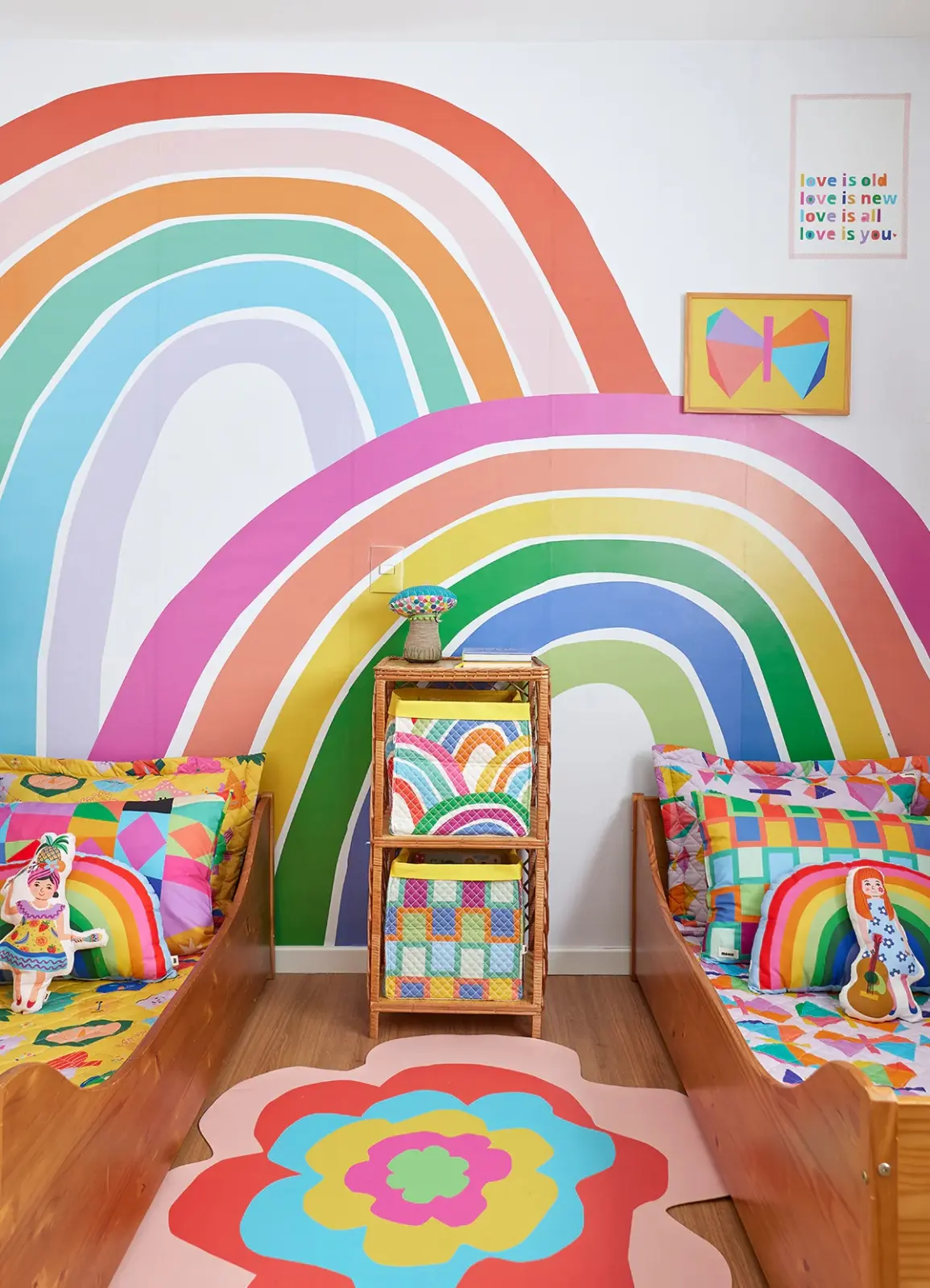 Nástěnný panel - tapeta Mooui - Over the rainbow 4,90 x 2,80 m