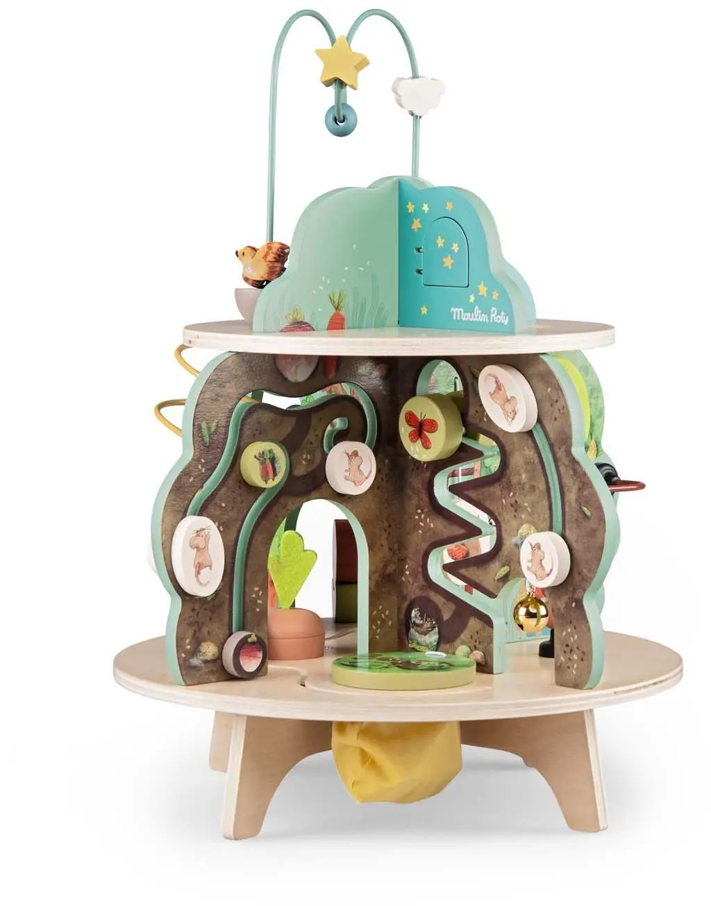 Dřevěná aktivita zahrada Moulin Roty - Trois Petits Lapins uni