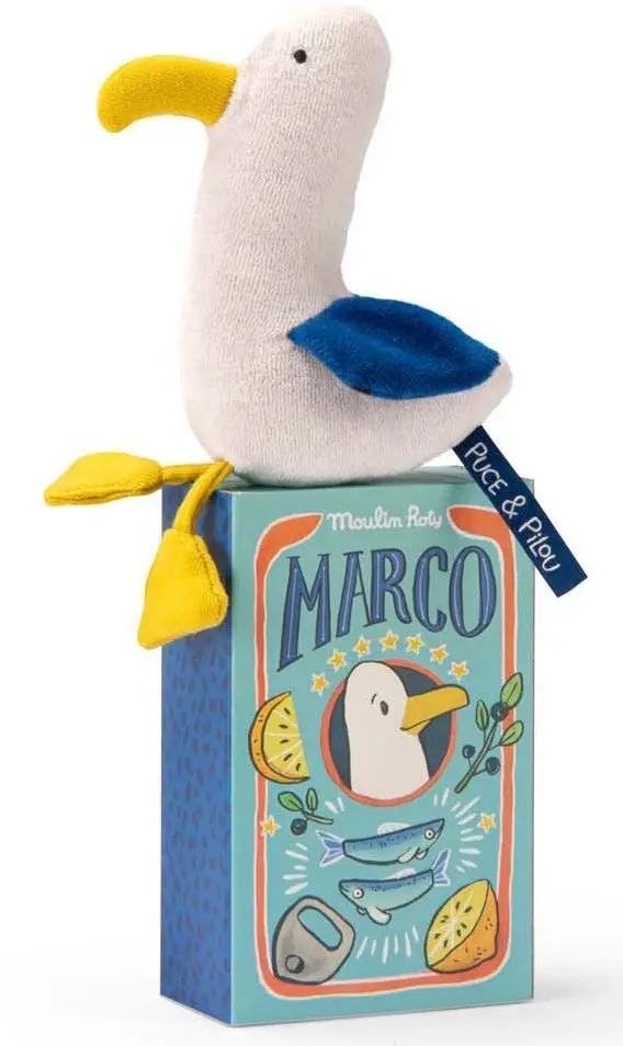 Chrastítko Moulin Roty - Racek Puce & Pilou uni