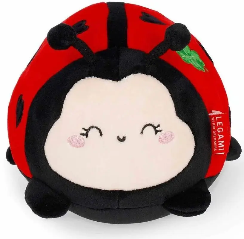 Plyšová hračka Legami plush - super soft! ladybug - Beruška uni