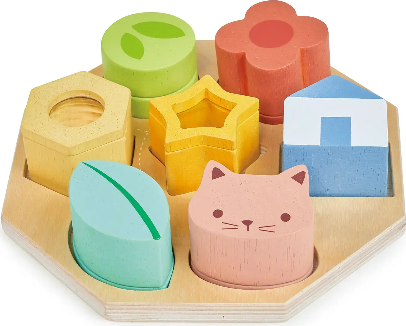 Dřevěná smyslová deska Mentari Sensory Activity Tray uni