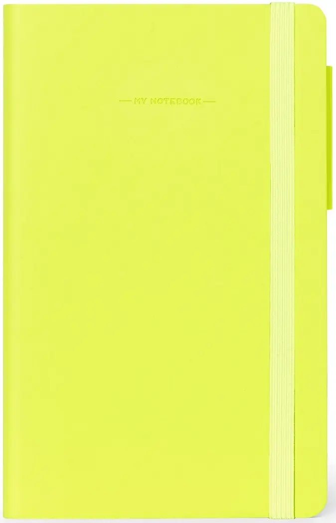 Zápisník Legami My Notebook - Medium Lined Lime Green uni