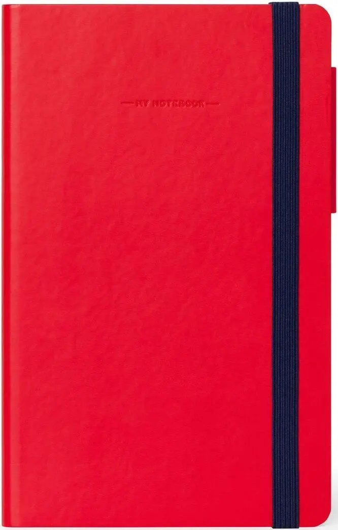 Zápisník Legami My Notebook - Medium Plain Red uni