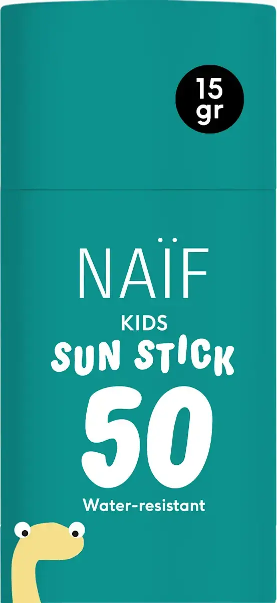 Dětská ochranná tyčinka na opalování Naif SPF 50 15 g uni