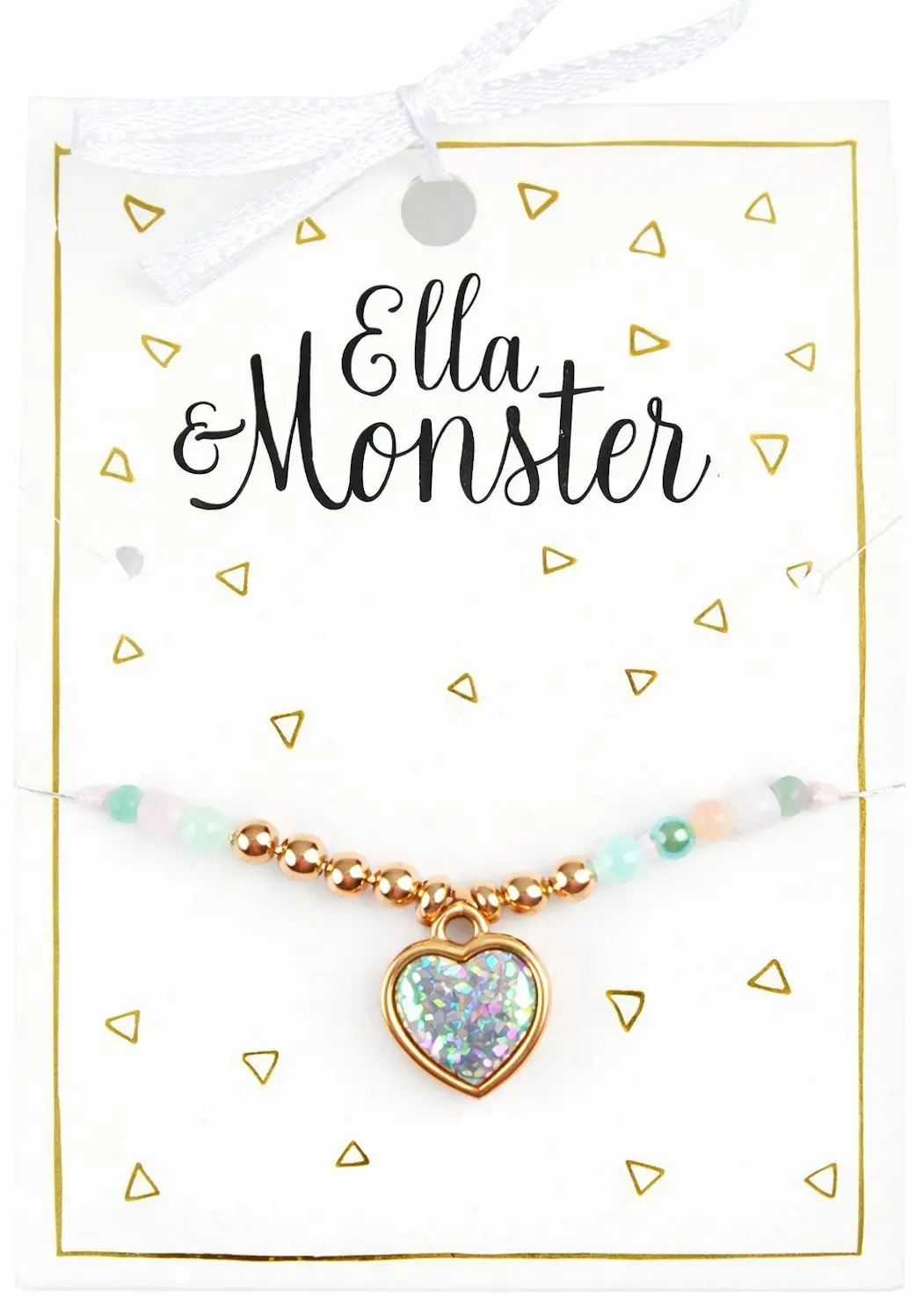 Náhrdelník Ella & Monster - Mermaid Heart uni