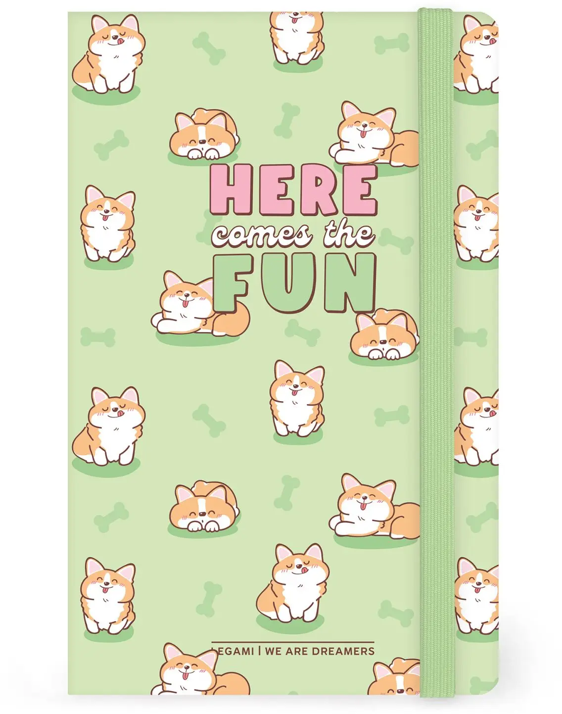 Zápisník Legami Lined Notebook - Photo Notebook - Medium - Corgi