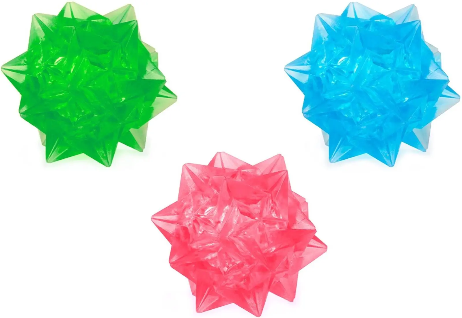 Skákací blikající míček Crystal ball uni