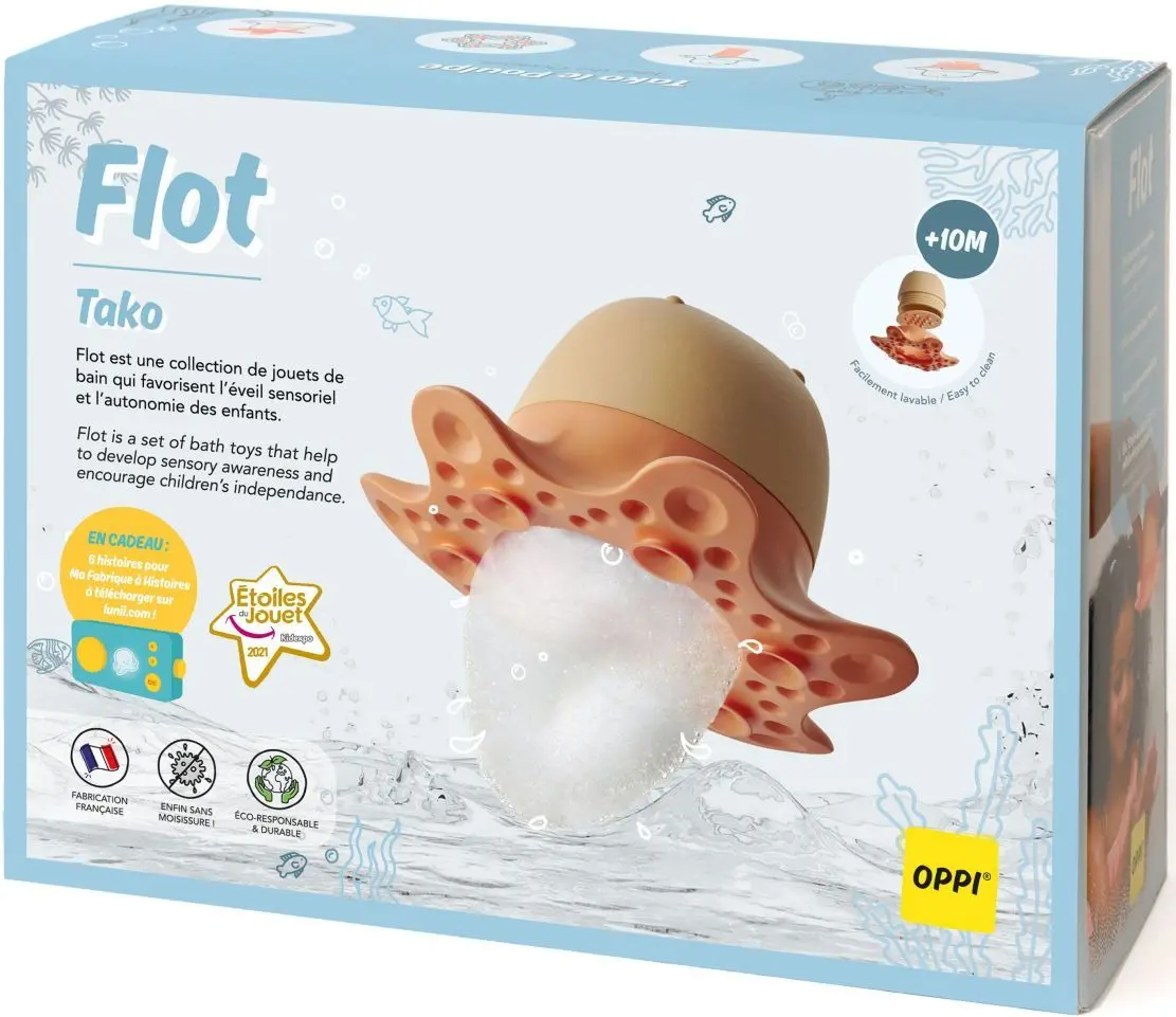 Dětská hračka do vody OPPI Flot - Chobotnice Tako uni