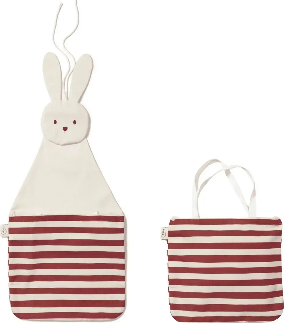 Nástěnný organizér a taška Play&Go Toto - Bunny uni