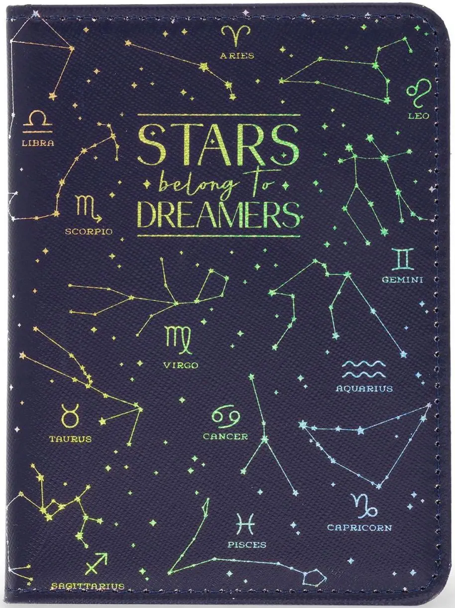 Pouzdro na pas Legami Passport Holder - Stars uni