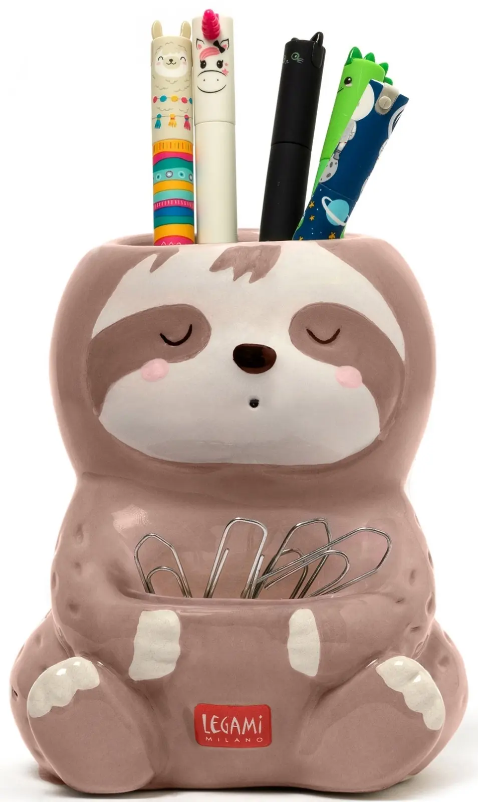 Stojánek na tužky Legami Desk Friends - Sloth uni