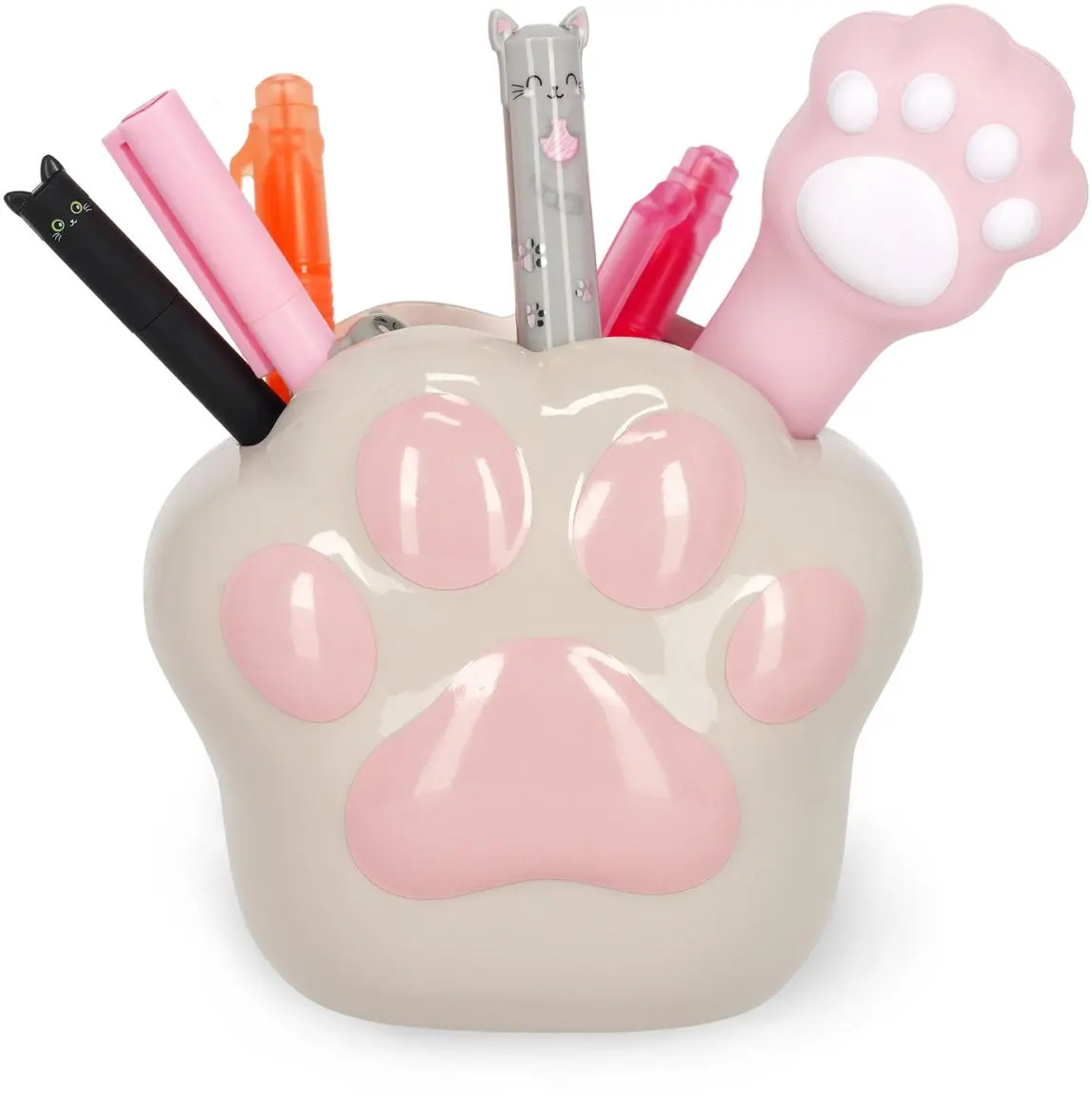 Stojánek na tužky Legami Ceramic Pen Holder - Desk Friends - Kitty uni