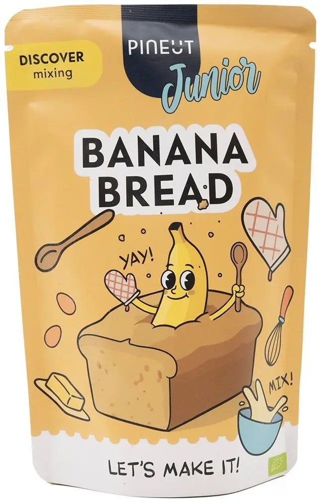 Sada na pečení Pineut Junior - Banana Bread BIO uni
