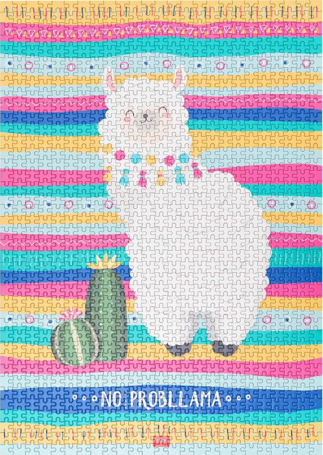 Puzzle Legami puzzle - llama uni
