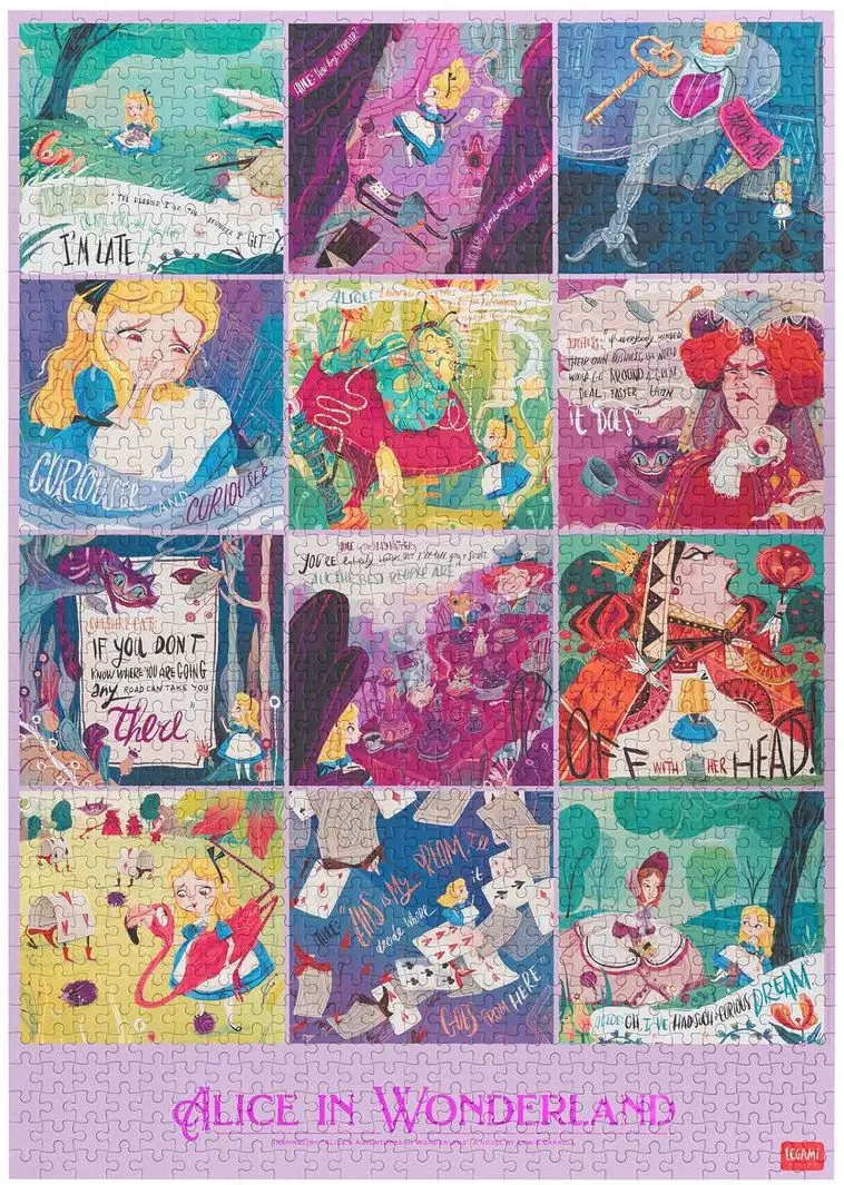 Puzzle Legami - Alenka v říši divů uni