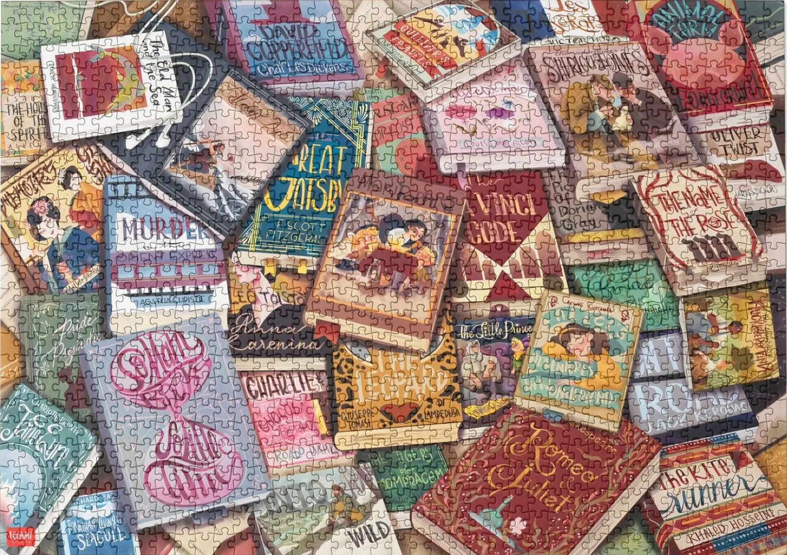 Puzzle Legami puzzle - booklover