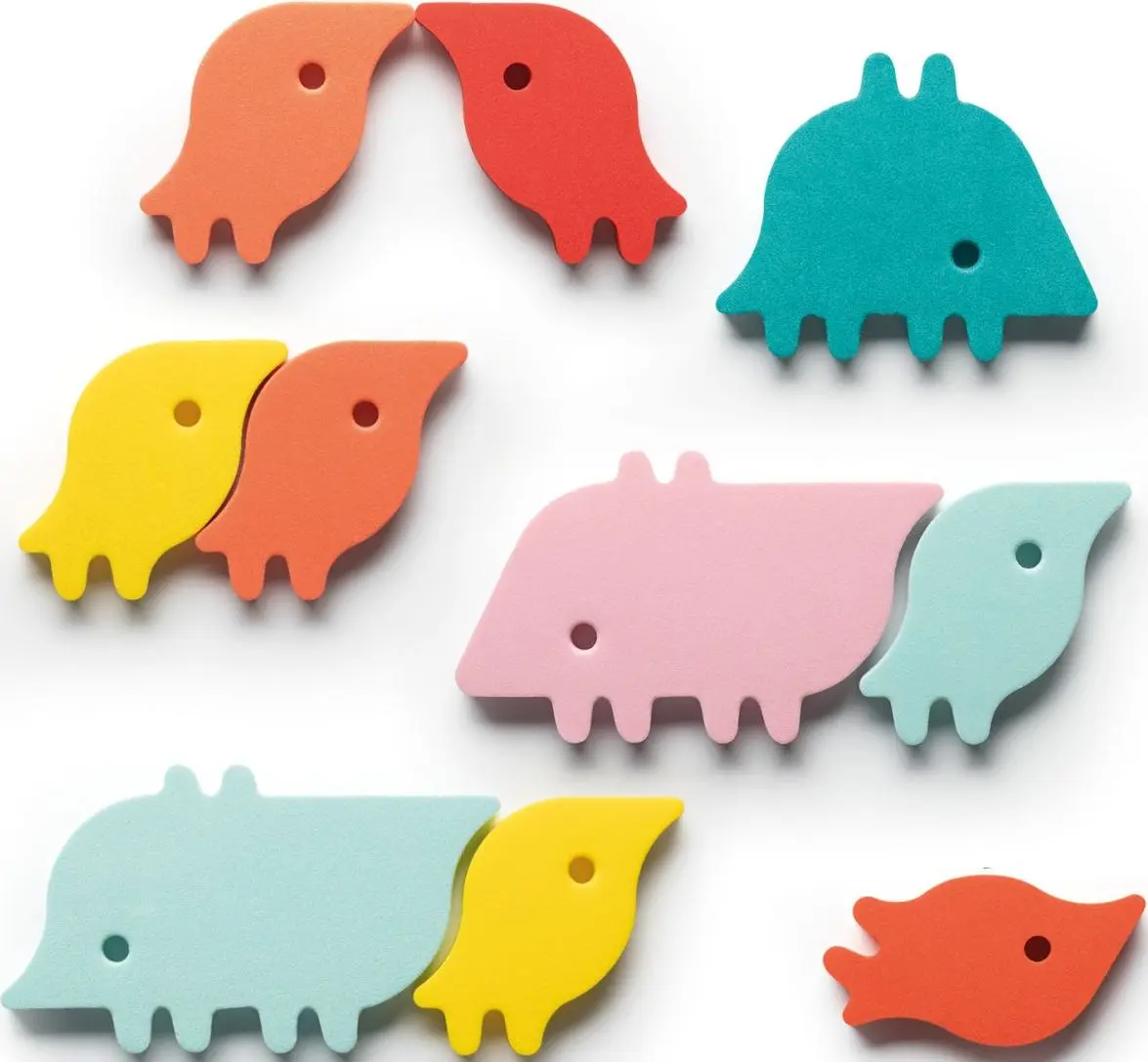 Puzzle do vody 2D QuuTopia - Zvířátka uni