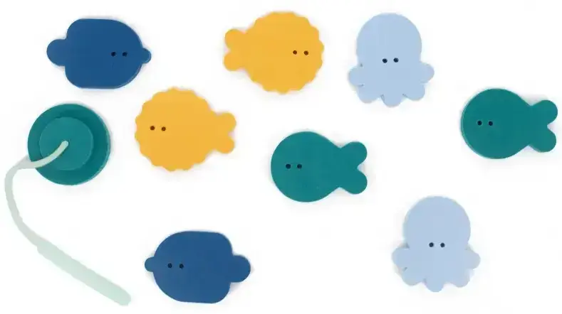 Dětská hračka do vany Quut - Rybaření Deep sea uni
