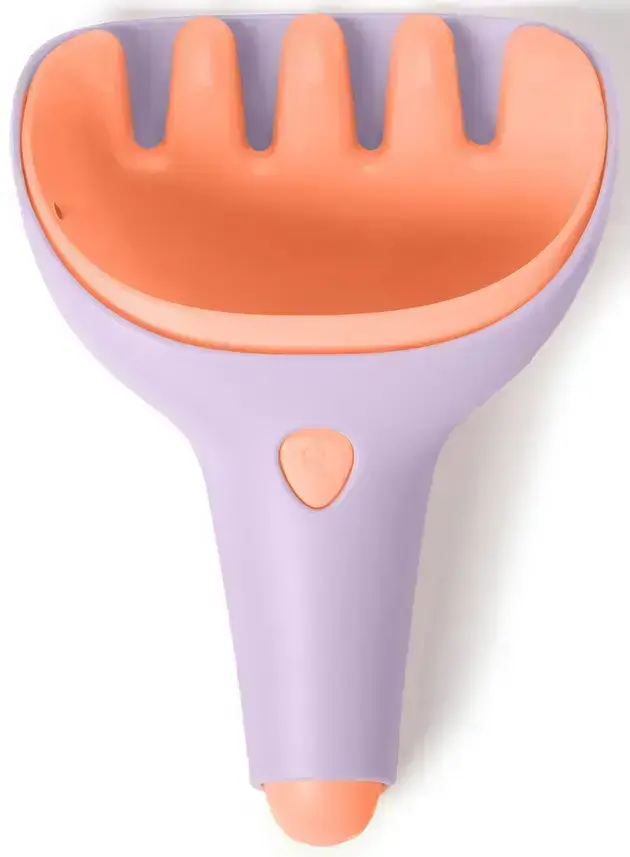 Dětská hračka na písek Quut - Raki hrábě a lopatka - Lavender uni