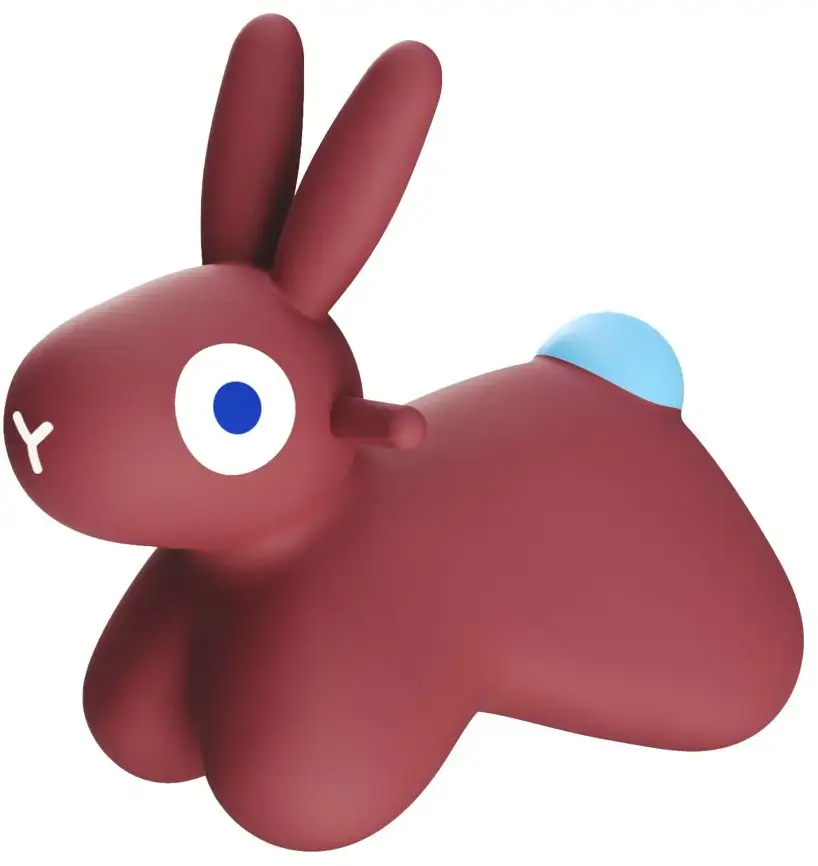 Dětské hopsadlo Quut - Bunny Burgundy uni