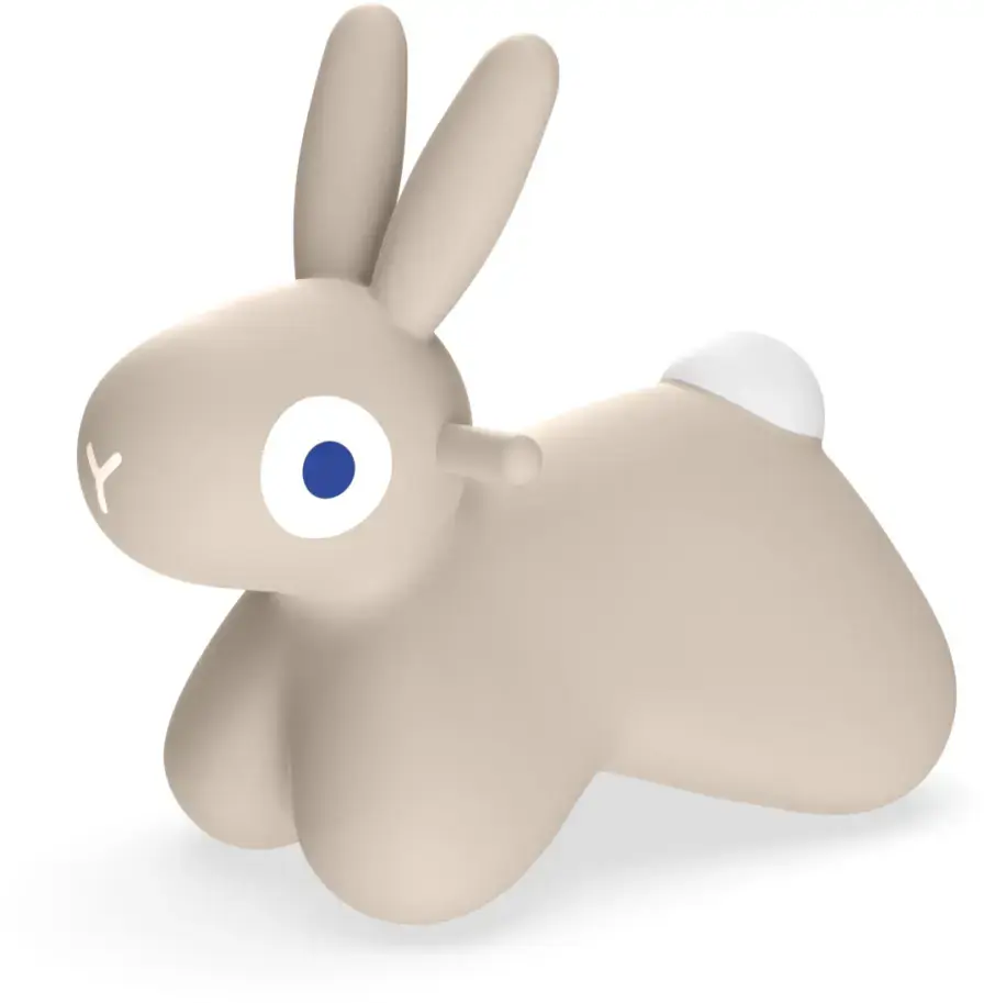 Dětské hopsadlo Quut - Bunny Warm grey uni