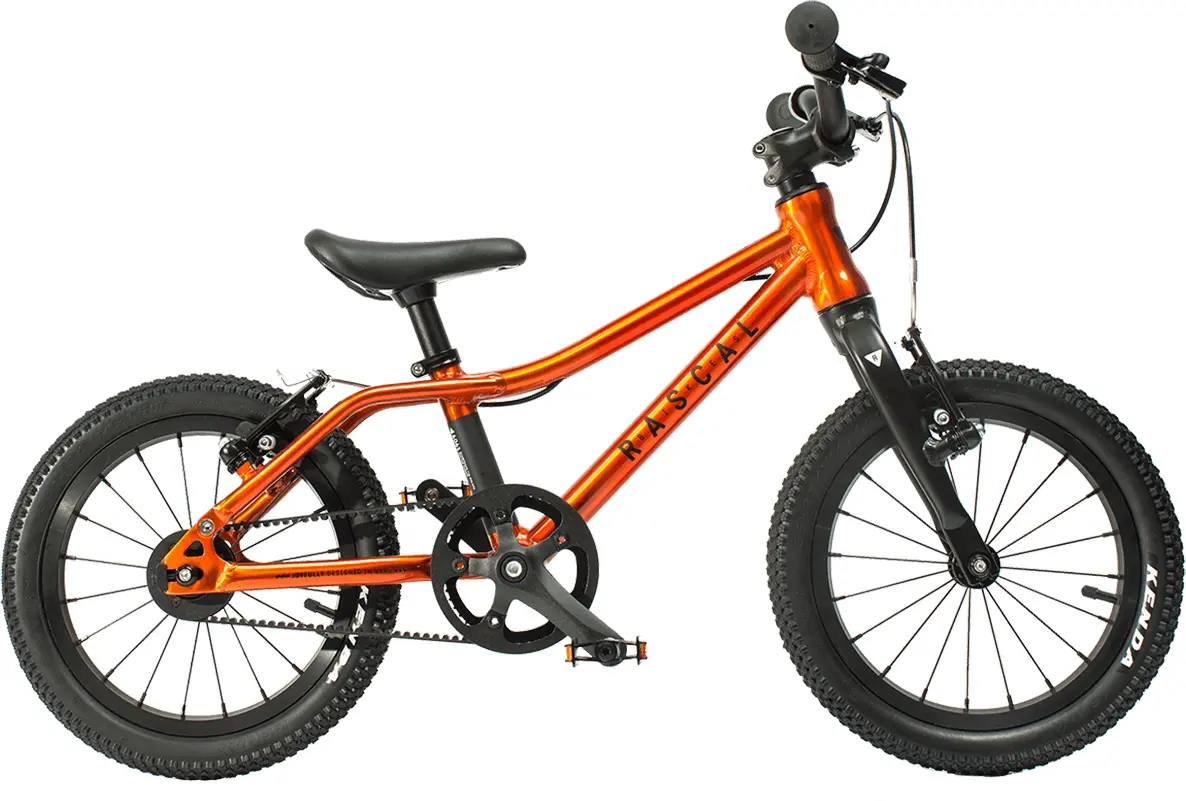 Dětské kolo Rascal 14"- oranžová uni