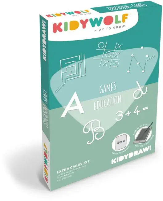 Doplňkové karty Kidywolf Refill Kidydraw Mini - Games and education