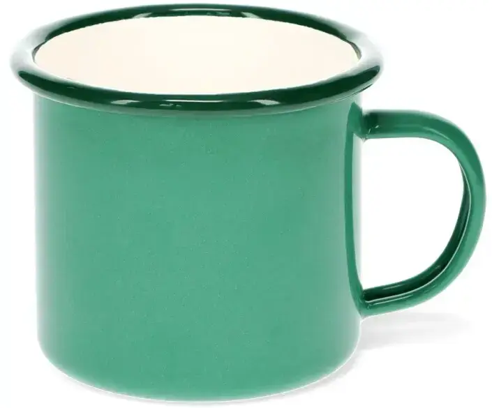 Smaltovaný hrnek Rex London - 350 ml Green uni