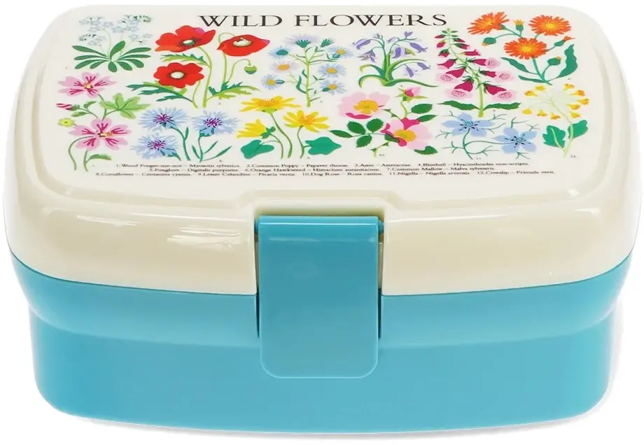 Dětský svačinový box Rex London - Wild Flowers uni